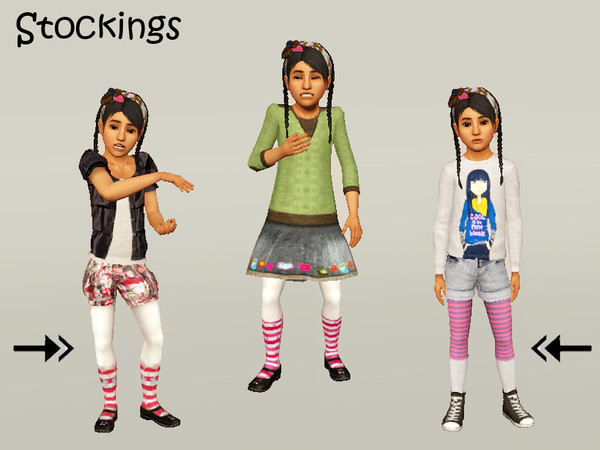 Sims 3 — punie_fcaccessory_012 by punie — Includes a 2 recolorable area and a 1 recolorable area.
