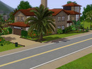 Sims 3 — The Red Azalea Villa by Avira2 — A large home with 4 bedrooms and 4 bathrooms includes a 3 stall barn. A grand