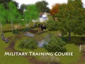 Sims 3 — Military Training Course by OldFellowRanch2 — McLain Military Training Course. 40x40
