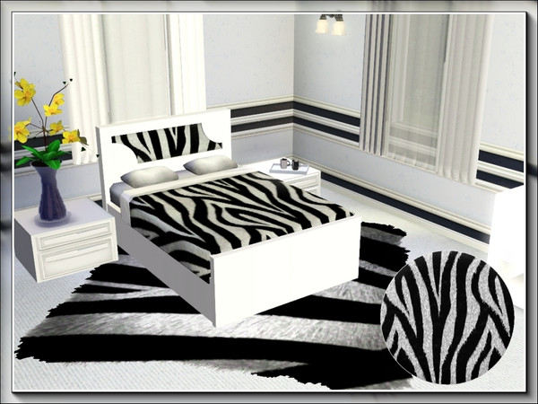 Sims 3 — marcorse_zebra pattern by marcorse — Another hard to mistake pattern - this time the plains zebra with it's