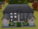 Sims 3 — Townhouse 25x20 by JazUnknown — 3 story Halfhouse,1 babyroom, 2 singlebed rooms (2 beds each), 2 master bedrooms