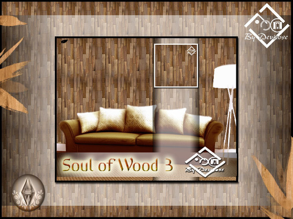 Sims 3 — Soul of Wood3 by Devirose — Found in the category 'Woods', created using EA's 'Create a Pattern'.'-No need