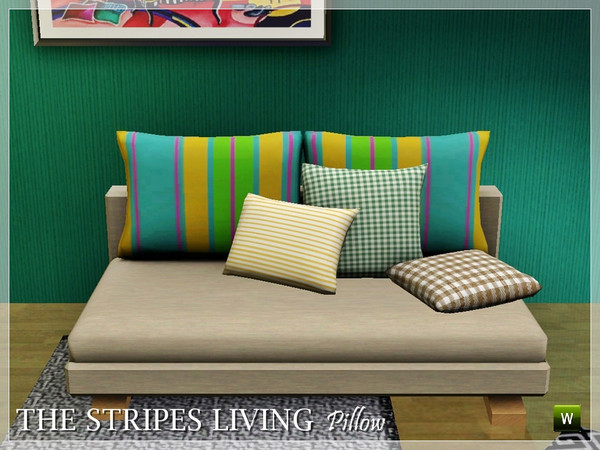 Sims 3 — The Stripes Pillow by RayDesign9 — 