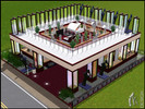 Sims 3 — Aston House 03 by Martin4design2 — Luxury, extravagance, modern house with living room, dining and kitchen area,