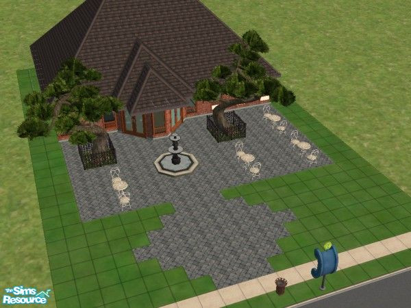 Sims 2 — Cool Beans by Username_NA — A Coffee Shop That I Made For My Economics Projects...I Hope You Enjoy Playing On