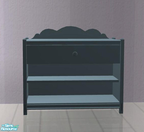 Sims 2 — PB Blue Children - Dresser by ShinoKCR — Mesh is overworked and uploaded again on May 13 2008