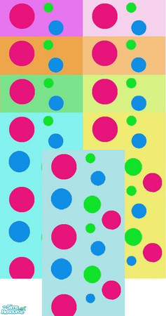 Sims 2 — POP circles set by milla184 — 