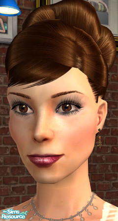 Sims 2 — Black Eyelashes by Enthrox — Perfectly defined.