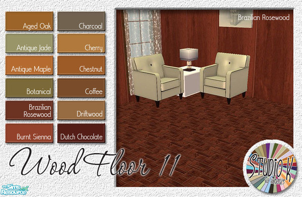 Sims 2 — Studio K Wood Floor 11_01 by StudioKhagerks — 