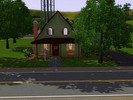 Sims 3 — NorthBorrk  Cottage House by Santera — Interesting 2 story house with 1 Bedroom, 1 Guest Room, 2 1/2 Bathrooms,