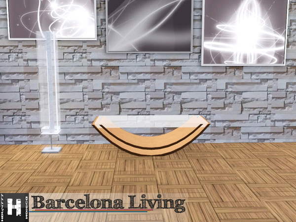 Sims 3 — Barcelona Living Coffee Table by hudy777-design — Barcelona Living Coffee Table by: hudy777