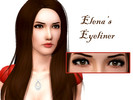 Sims 3 — Elenas Eyeliner by Redridinghood241 — Teen, Young Adult, Adult, Elder Female