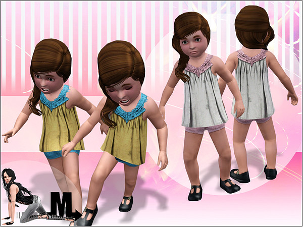 Sims 3 — Purify by miraminkova — Little ruffled sweet dress for your sunshines.