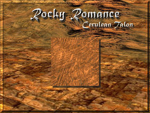 Sims 2 — Rocky Romance Grounds - 3 by Cerulean Talon — Can rocks be romantic? Yes, they can when they come from the