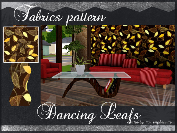 Sims 3 — Dancing Leafs by xx-stephanniie2 — Created by xx-Stephanniie for TSR!