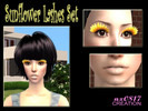Sims 2 — Sunflower Lashes Set by nx08172 — I saw this amazing photo of a model once with similar eyelashes and I thought