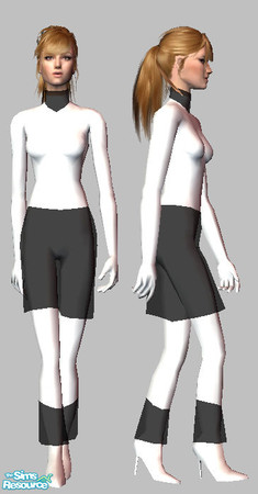 Sims 2 — New Alpha mesh for female sims  by _cari_ — Hope you like it