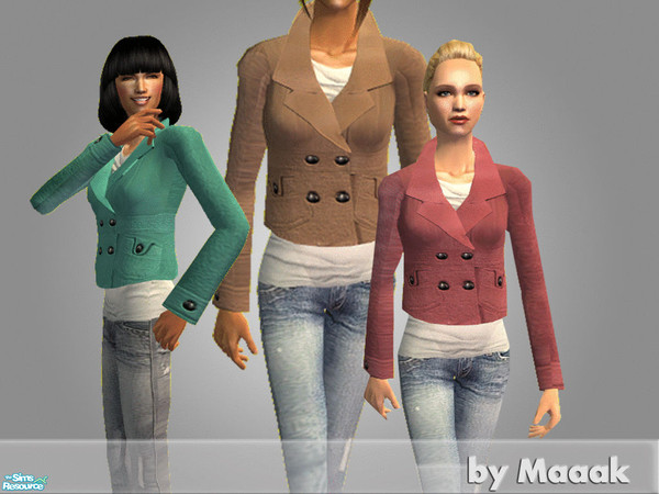 Sims 2 — Maaak Fashion set no. 14 by Maaak — Outerwear for your adult females to wear this winter!