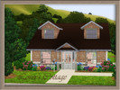 Sims 3 — Lover's Cottage by elena99e2 — A lovely cottage built for two! Features: Kitchen, dining area, living room,m