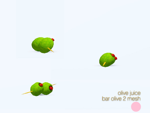 Sims 3 — Olive 2 Mesh by DOT — Olive 2 Mesh 2 Olive by DOT of The Sims Resource