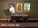 Sims 3 — Retro Poster Set  by monstrcookie992 — Set of 8 retro posters. Download, upload, do whatever you want. Enjoy.