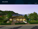 Sims 3 — Hillside by roc592 — Hillside is an upside down house, enter through the front door, straight into the main
