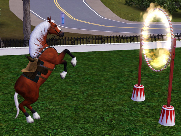 Sims 3 — Epona by Cassina — Link's famous horse! Traits: Agile, Brave, Fast