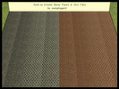 Sims 2 — Hard as Granite Flooring by mattphipps68 — A small collection of 4 granite floors. ***Dark Grey Stone Flooring