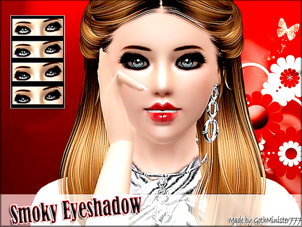 Sims 3 — Smoky Eyeshadow by GothMinister7772 — Eyeshadow recourable, great for a one night party. Hope you liked it!