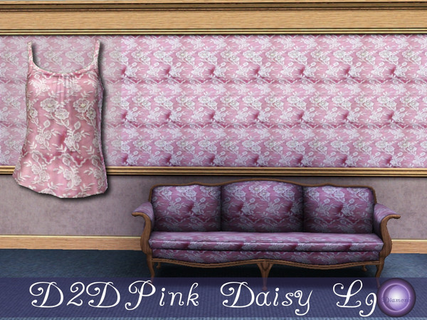 Sims 3 — D2DPink Daisy Large by D2Diamond — Designed by D2Diamond @ TSR.