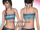 Sims 3 — NyGirl_Strapped Bandeau by Nygirl08 — A simple strapped bandeau style shirt. Comes in one preset. 3 recolorable