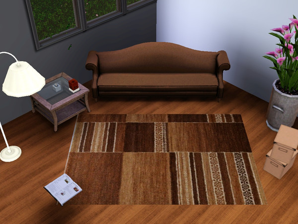 Sims 3 — BrownRug1-Pg by Pegasus9602 — by Pegasus960