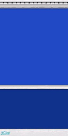 Sims 2 — Just Blue by cariadbach — Matches the Splash of Blue Wallpaper