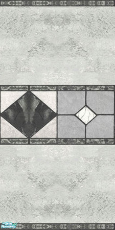 Sims 2 — Wall - Grey middle by Sheera — Part of my Stained Glass Walls and Floors Set , hope you\'ll like it. Enjoy ! ! !
