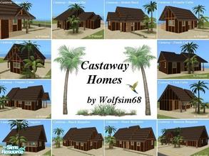 Sims 2 — Castaway Homes by Wolfsim68 — Are you looking for a budget priced holiday home? Then come to Castaway Homes. We
