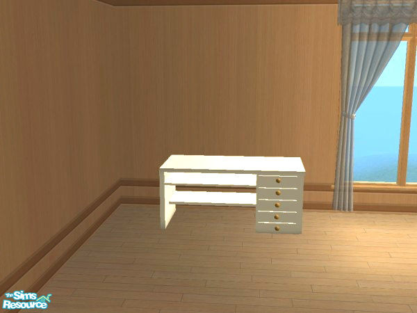 Sims 2 — Isabella Bedroom - Desk by MysticVelvet — 