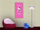 Sims 3 — Hello Kitty painting by Mariana77372 — Hello Kitty simlish painting