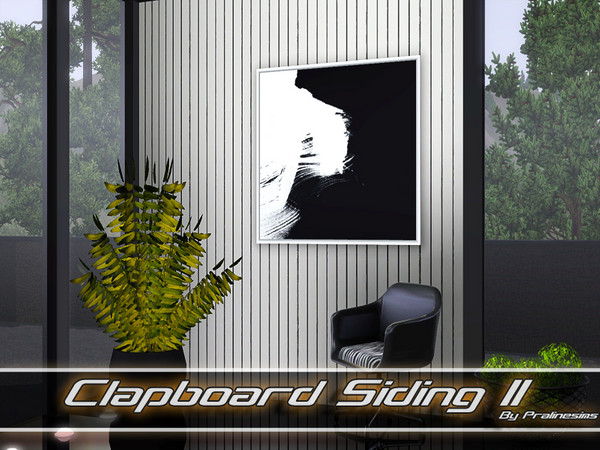 Sims 3 — Clapboard Siding II by Pralinesims — By Pralinesims /under wood