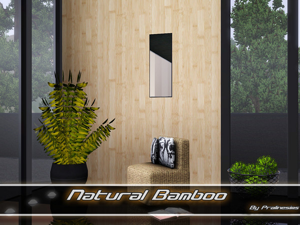 Sims 3 — Natural Bamboo by Pralinesims — By Pralinesims /under wood