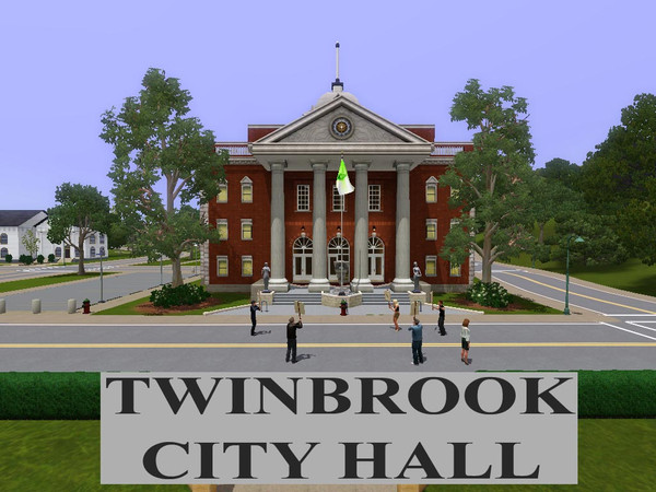 Sims 3 — Twinbrook City Hall by comet65 — Its a city hall! In Twinbrook!