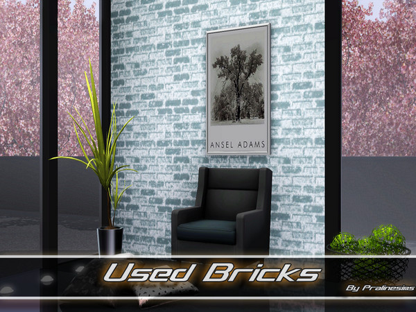 Sims 3 — Used Bricks by TSR Archive — Pattern by Pralinesims for TSR