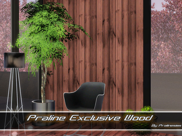 Sims 3 — Exclusive Wood by Pralinesims — By Pralinesims