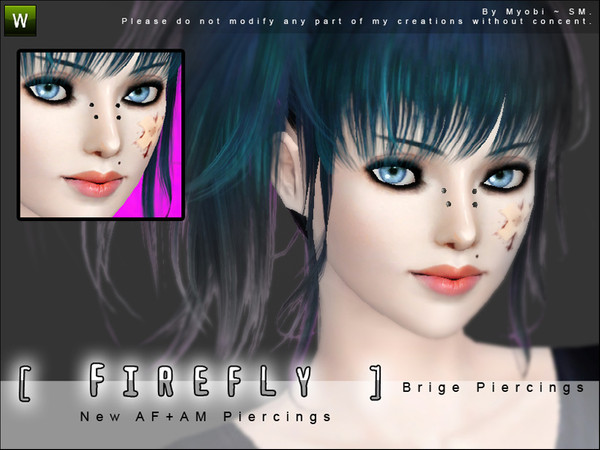 Sims 3 — [ Firefly ] - AF 2 by Screaming_Mustard — Hi guys, here's a new set of accessories for your Simmies to wear.