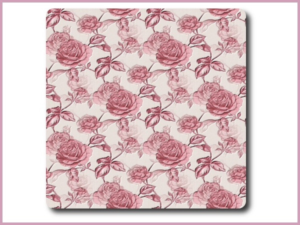 Sims 3 — rosespringpatdv001a by cm_11778 — A new rose pink pattern set for your Sims.
