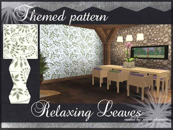Sims 3 — Relaxing Leaves by xx-stephanniie2 — Relaxing Leaves. Created by xx-Stephanniie