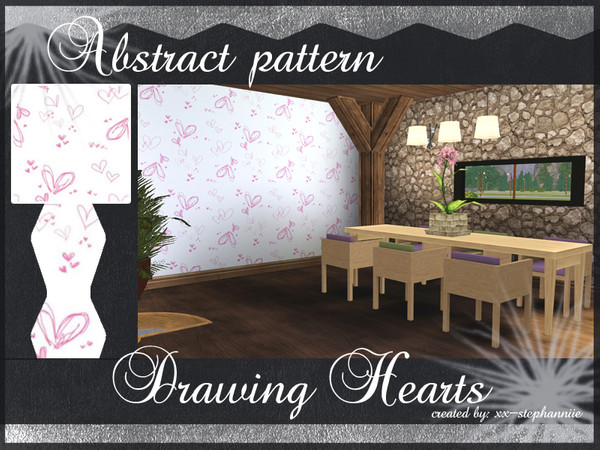 Sims 3 — Drawing Hearts by xx-stephanniie2 — Drawing Hearts. Created by xx-Stephanniie