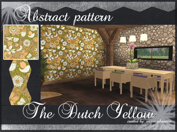 Sims 3 — The Dutch Yellow by xx-stephanniie2 — The Dutch Yellow. Created by xx-Stephanniie