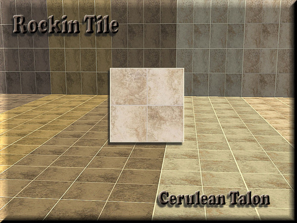 Sims 2 — Rockin Tile Walls and Floors - Wall 1a by Cerulean Talon — Dreaming of gorgeous floors and walls, well here is