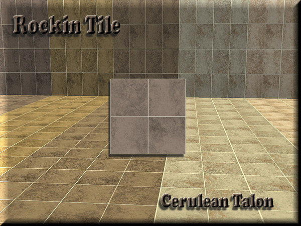 Sims 2 — Rockin Tile Walls and Floors - Wall 4a by Cerulean Talon — Dreaming of gorgeous floors and walls, well here is
