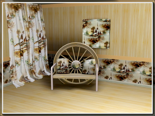 Sims 3 — marcorse_village church pattern by marcorse — Taken from a picture postcard, this pattern features a classic